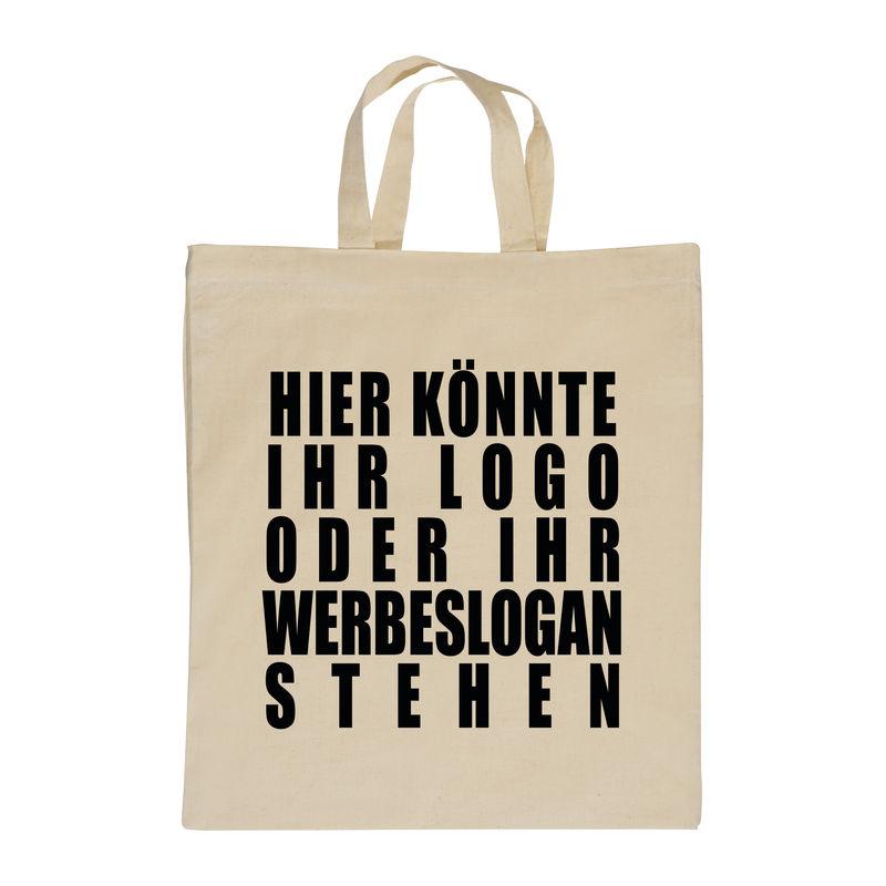 Sacoşă de cumpărături cu mâner scurt Alb