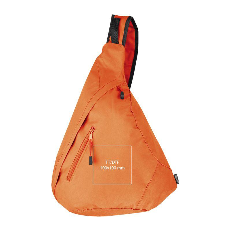 Geantă de umăr asimetrică Portocaliu