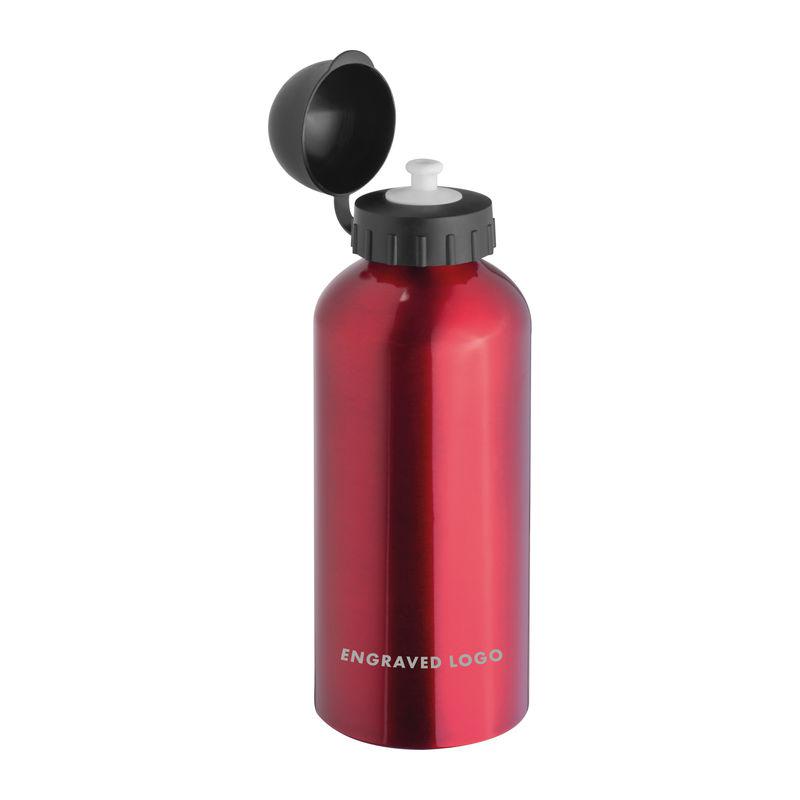 Bidon din inox 600 ml Roșu