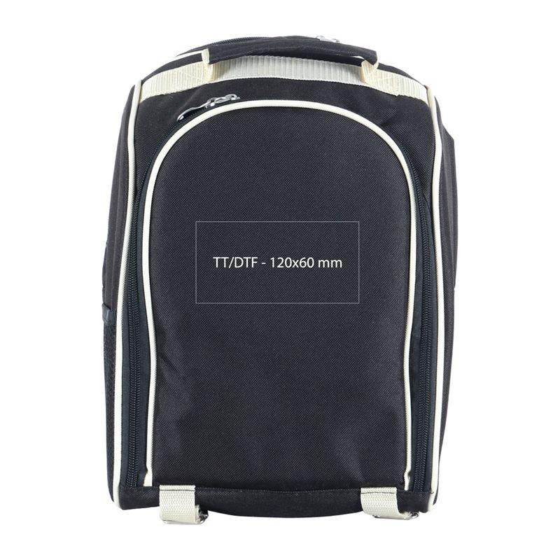 Rucsac picnic cu compartiment frigorific și accesorii Negru