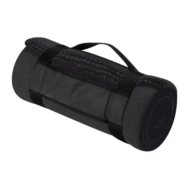 Pătură polar pentru picnic Negru