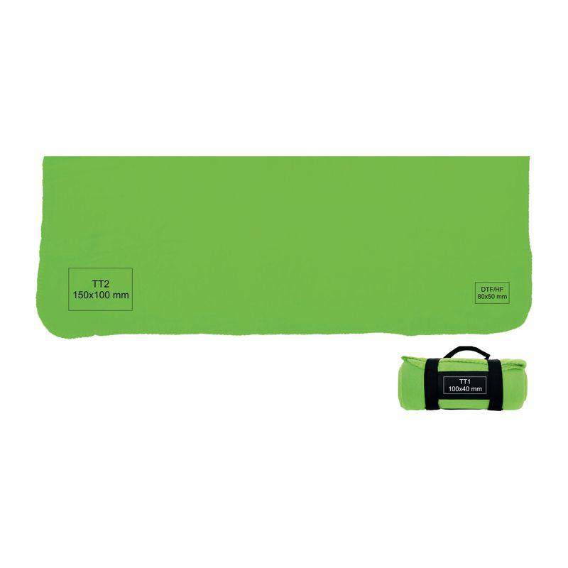 Pătură polar pentru picnic LIght Green