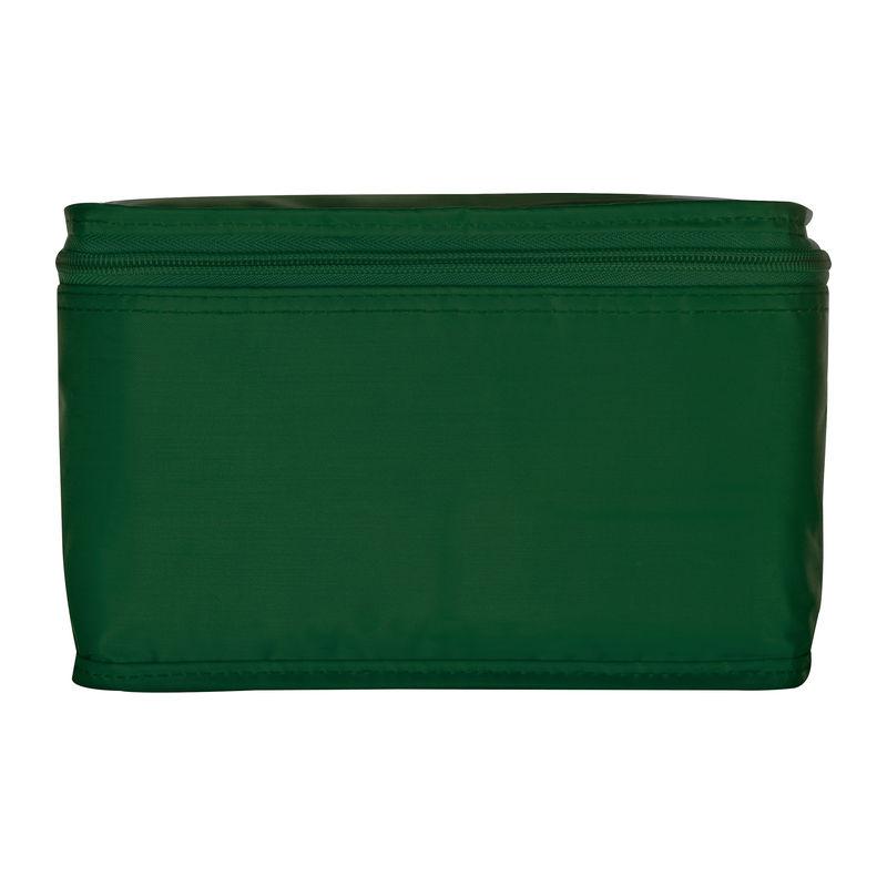 Geantă frigorifică pentru 6 doze 330 ml Verde Inchis