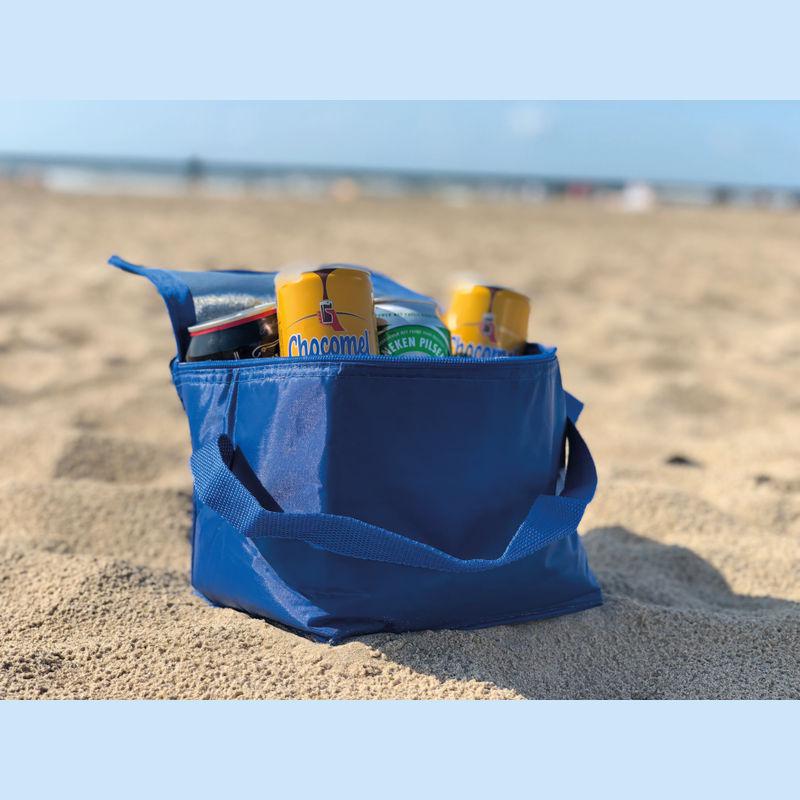Geantă frigorifică pentru 6 cutii 500 ml Orion Navy Blue