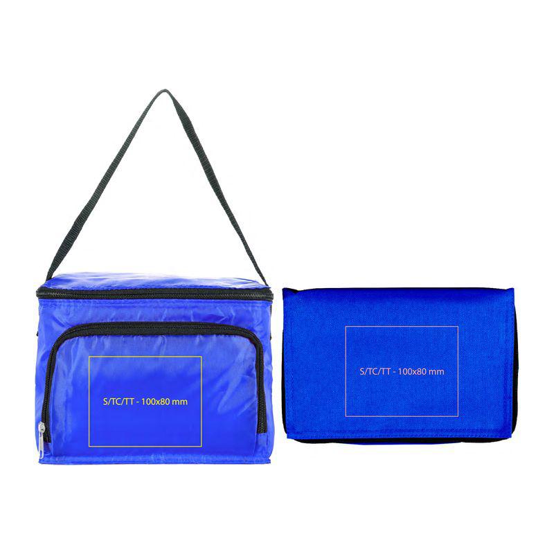 Geantă frigorifică poliester 210D Orion Navy Blue