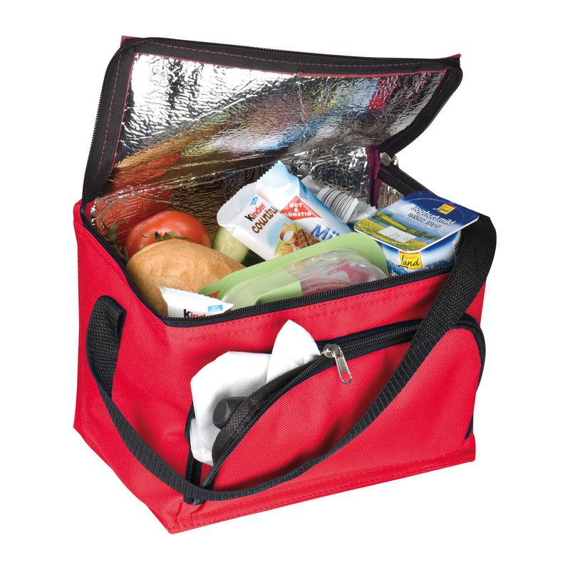 Geantă frigorifică poliester 210D Roșu