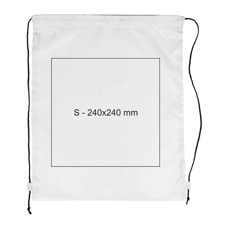 Rucsac sport din polyester Alb