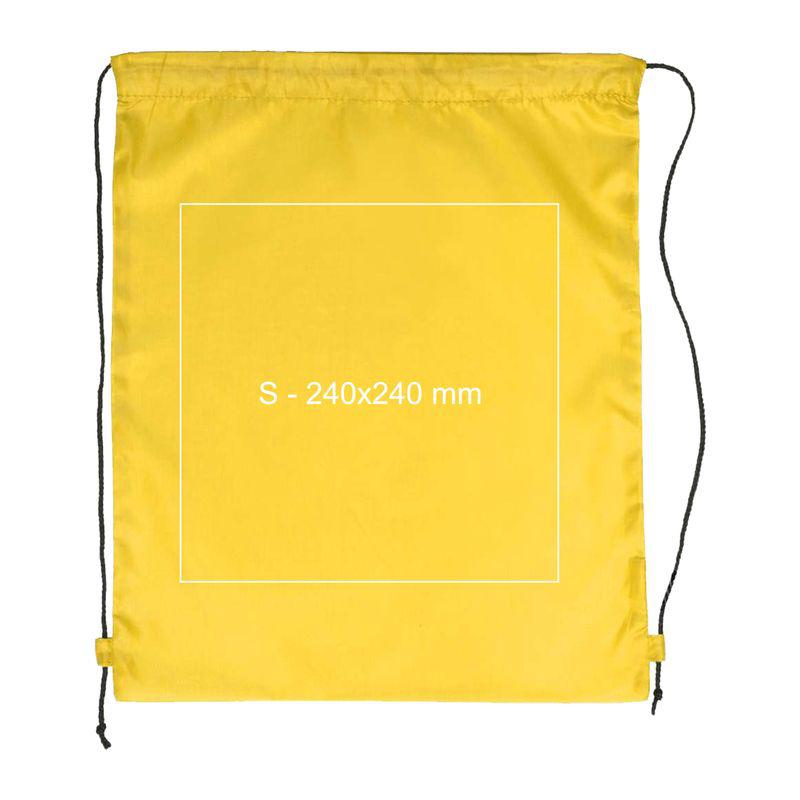 Rucsac sport din polyester Galben