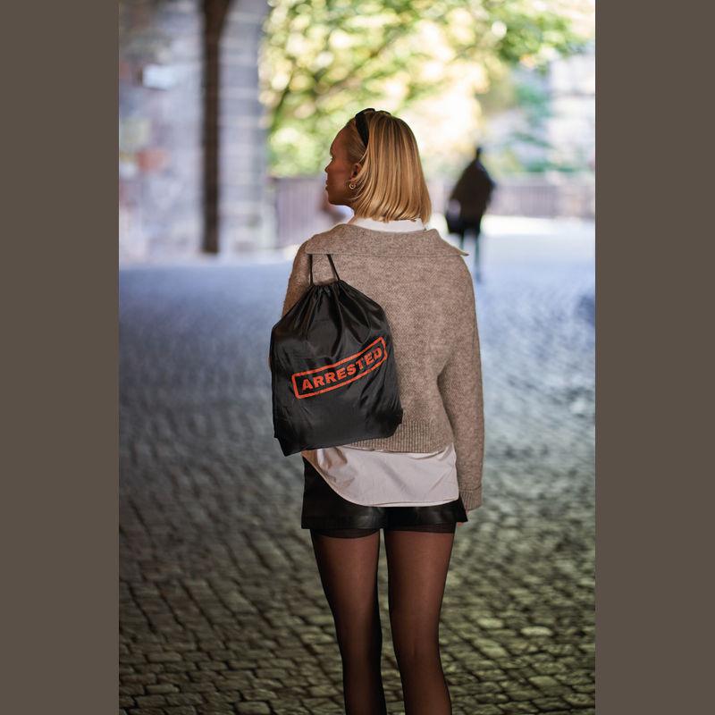 Rucsac sport din polyester Negru