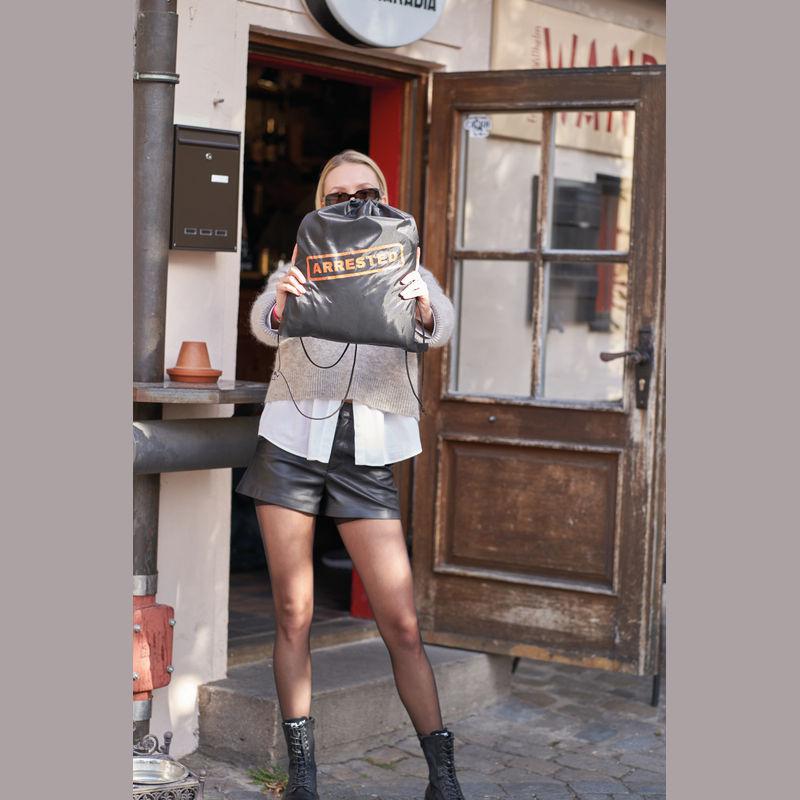 Rucsac sport din polyester Negru