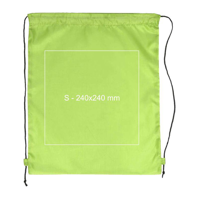 Rucsac sport din polyester LIght Green