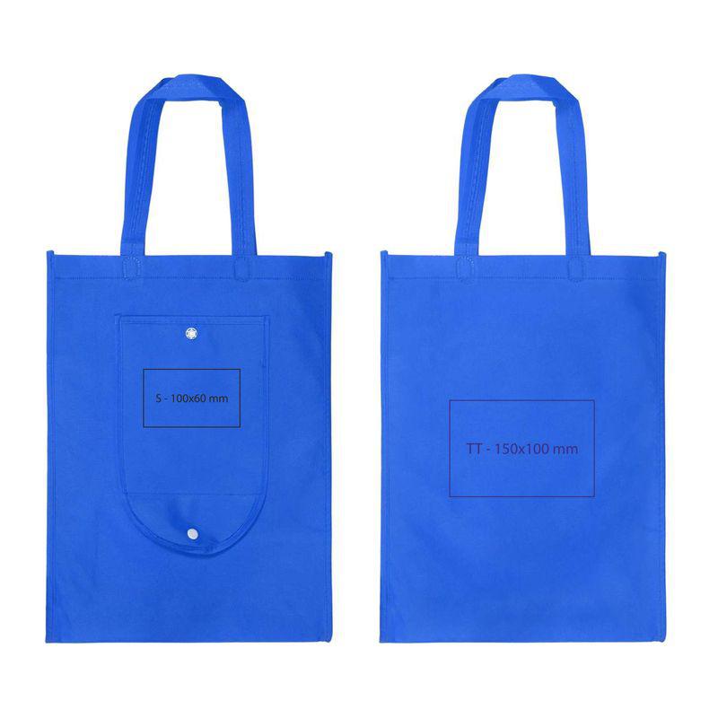 Sacoșă pliabilă pentru cumpărături Orion Navy Blue