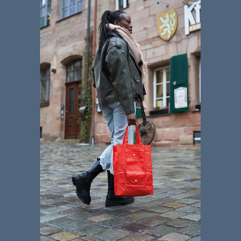 Sacoșă pliabilă pentru cumpărături Roșu