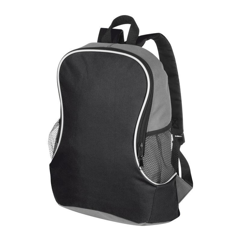 Rucsac cu buzunare laterale Negru