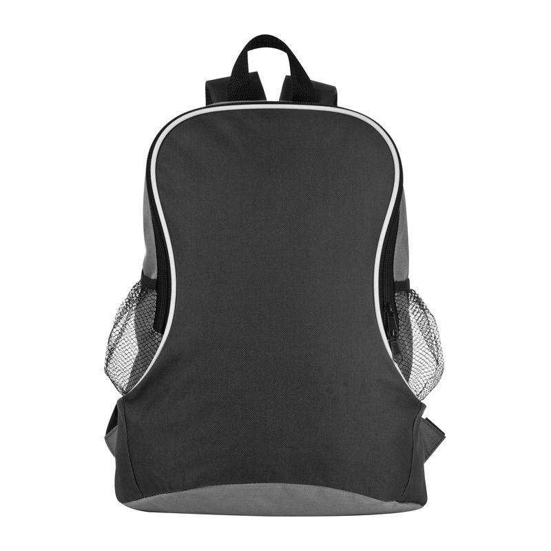 Rucsac cu buzunare laterale Negru