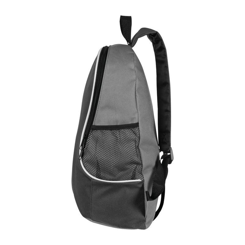 Rucsac cu buzunare laterale Negru