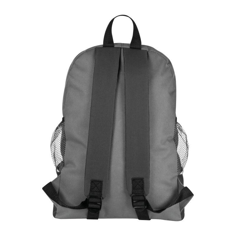 Rucsac cu buzunare laterale Negru