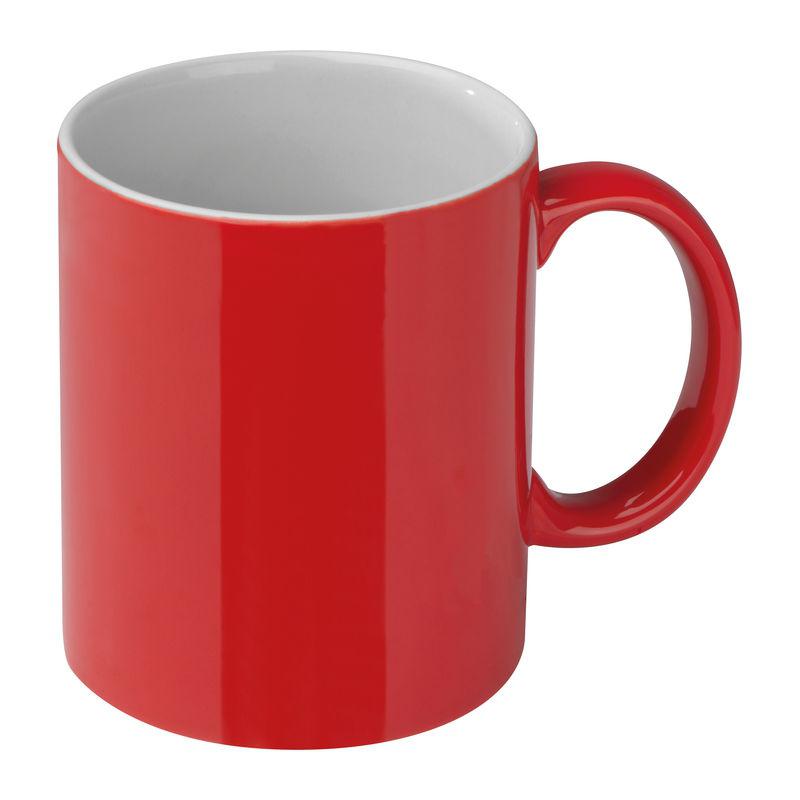 Cană de cafea ceramică Roșu