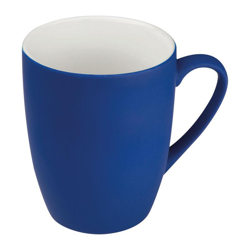 Cană ceramică cauciucată Albastru