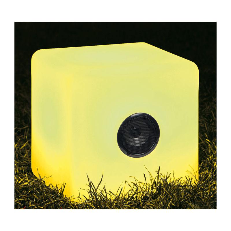 Boxă cu LED schimbător de culoare Alb