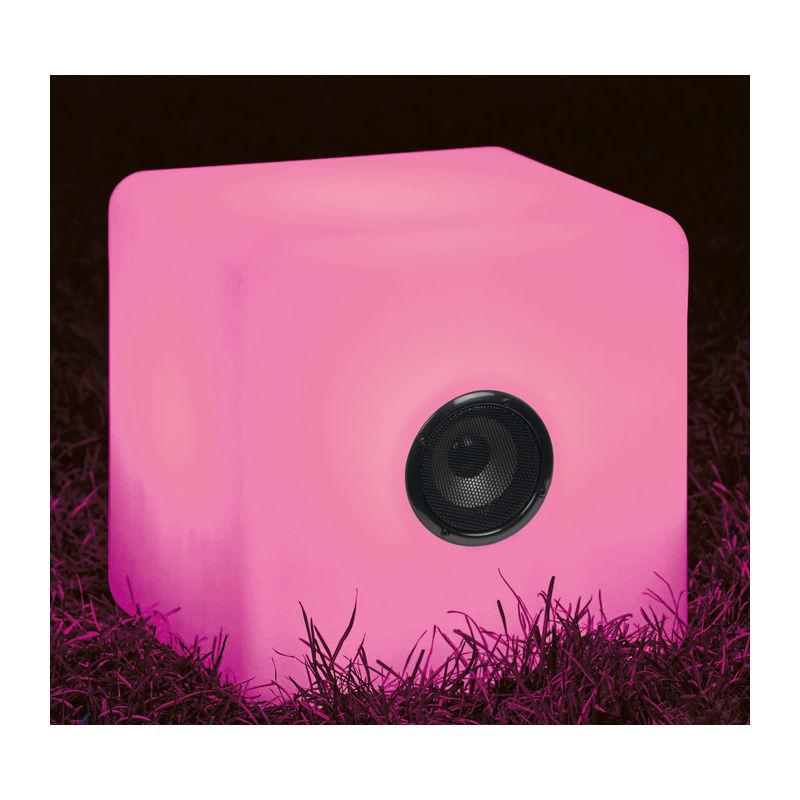 Boxă cu LED schimbător de culoare Alb