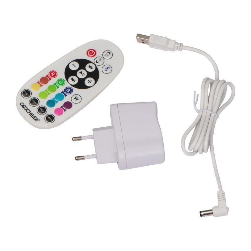 Boxă cu LED schimbător de culoare Alb