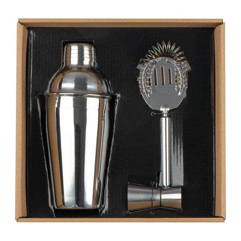 Set cocktail în cutie cadou Gri