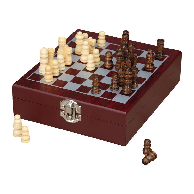 Set vin lux cu joc şah Maro