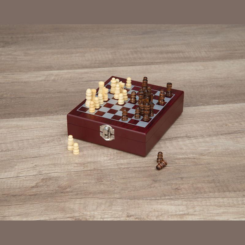 Set vin lux cu joc şah Maro