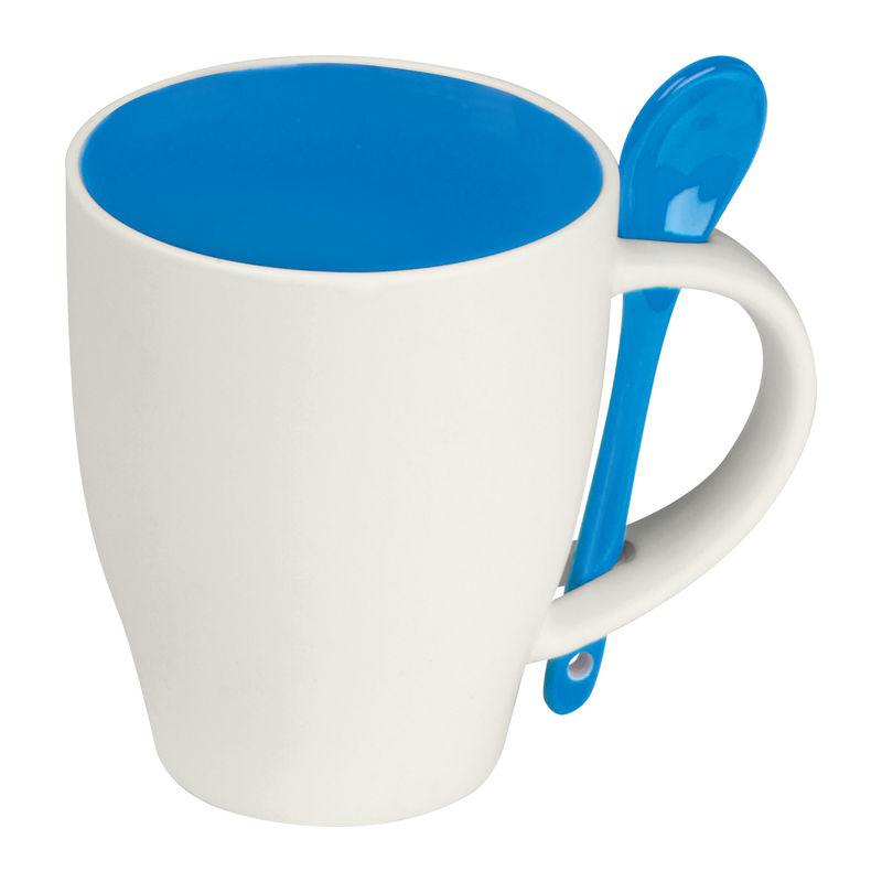Cană ceramică de 250 ml Albastru