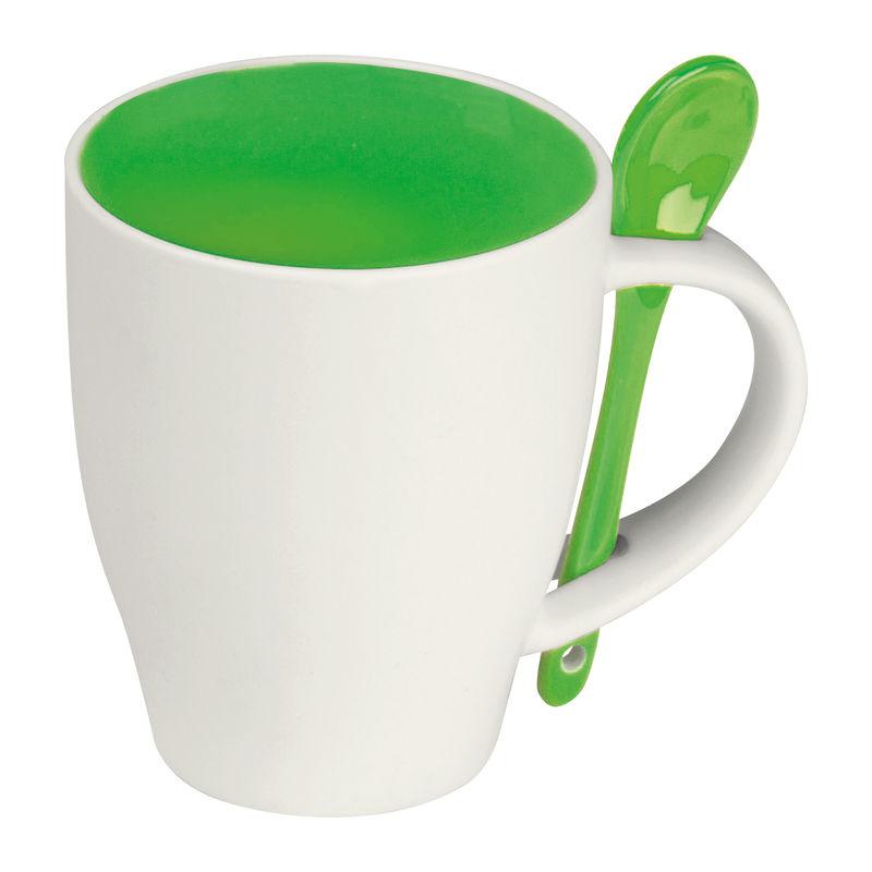 Cană ceramică de 250 ml Verde