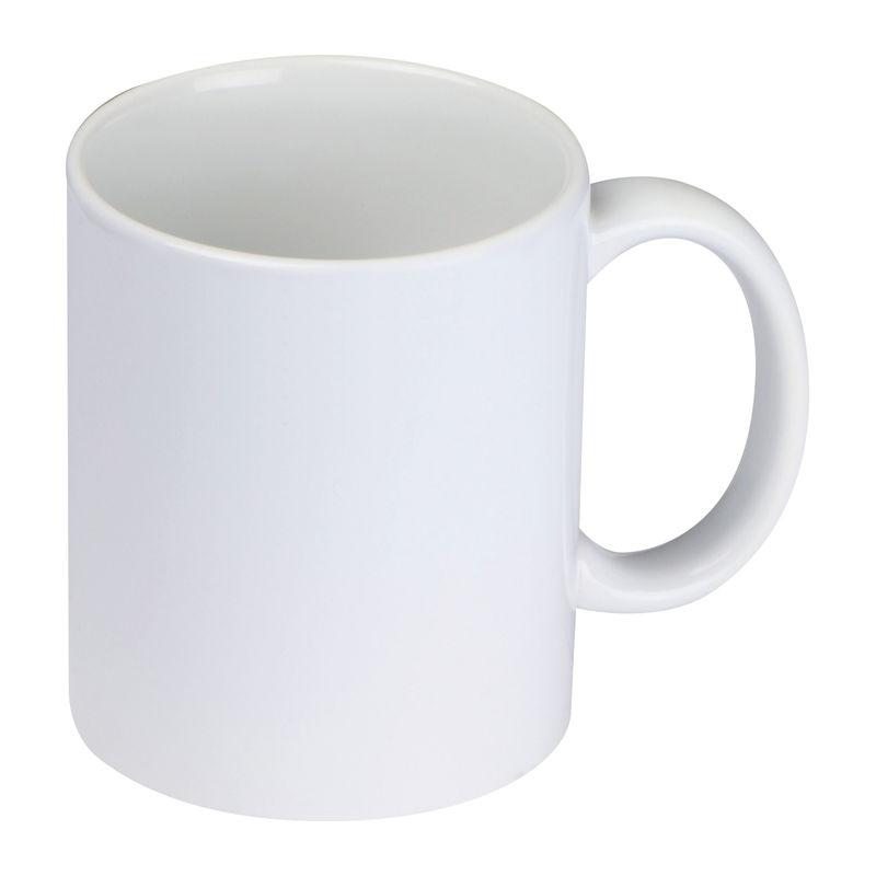 Cană ceramică pentru cafea Alb