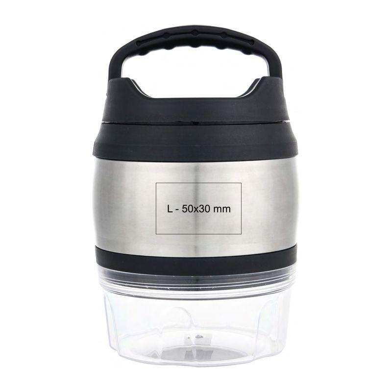 Caserolă de prânz cu mâner Gri