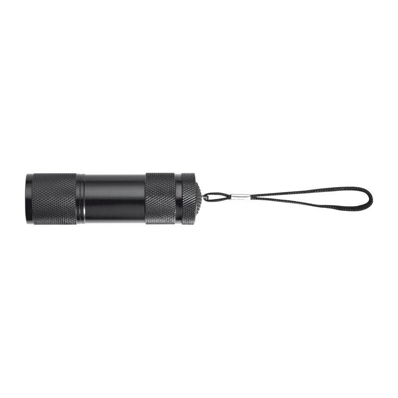 Lanternă cu 9 LED-uri în cutie Negru