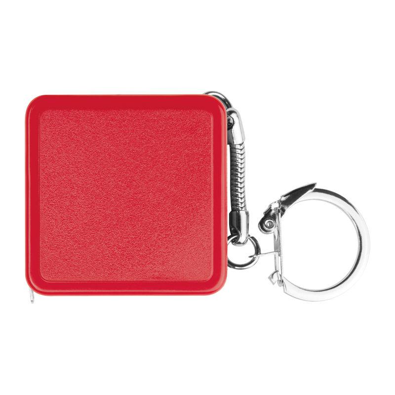 Ruletă de 1 m, cu breloc Roșu