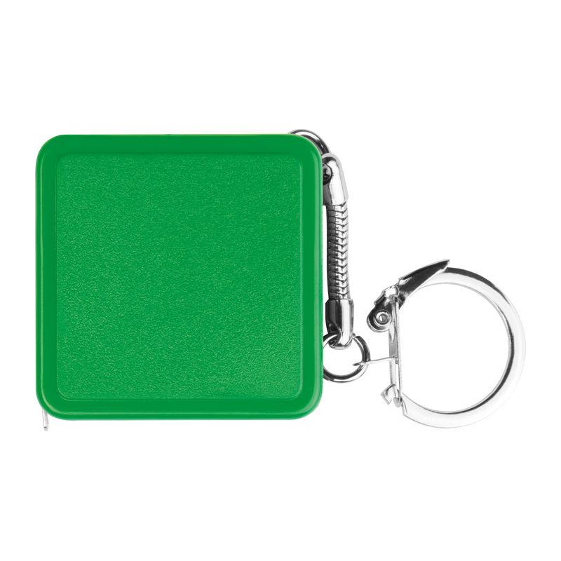 Ruletă de 1 m, cu breloc Verde