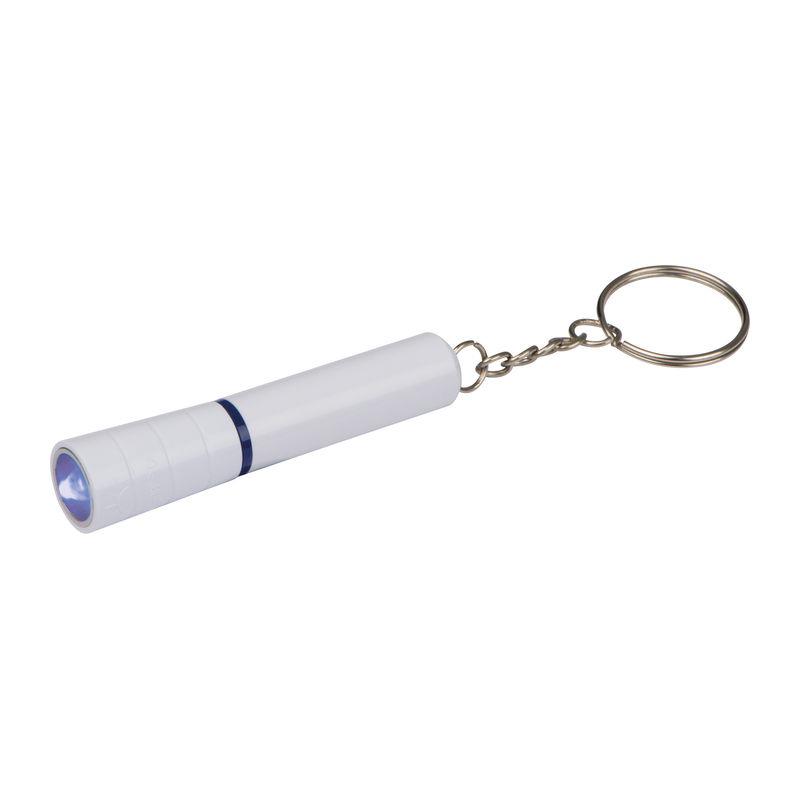 Breloc cu lanternă 1 LED Alb