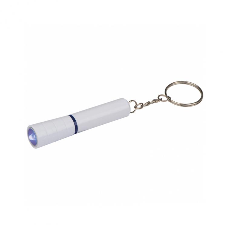 Breloc cu lanternă 1 LED Alb
