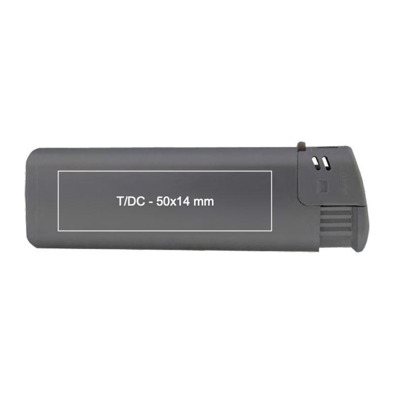 Brichetă piezo reîncărcabilă Gri