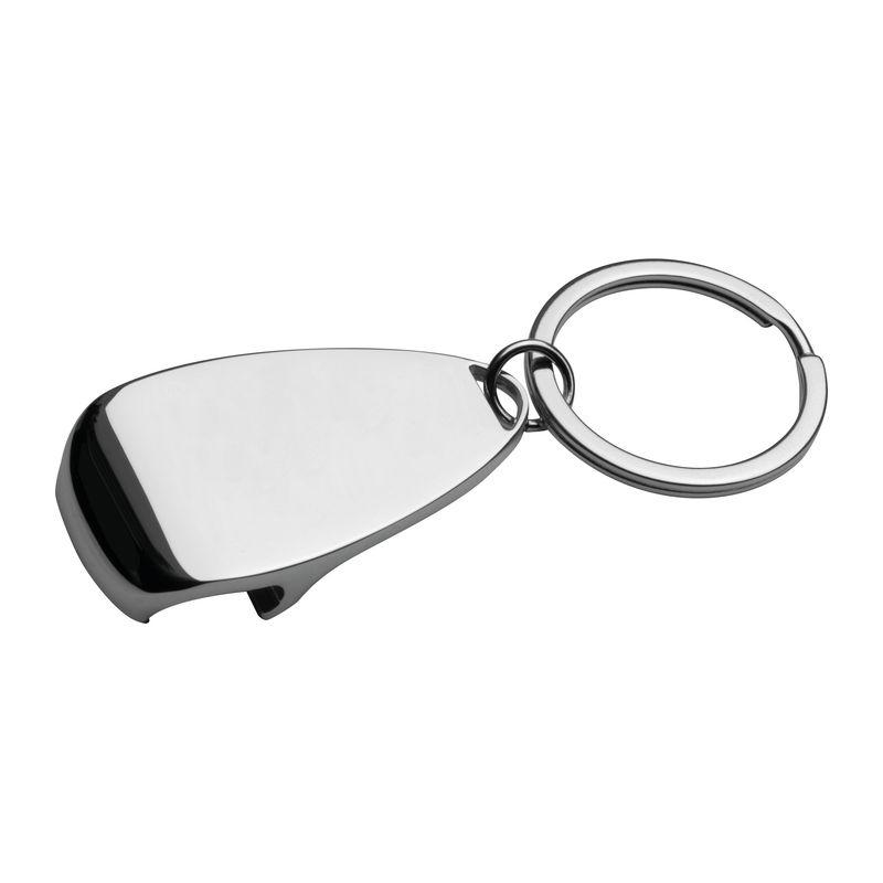 Breloc din metal cu desfăcător Gri