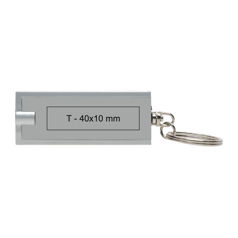 Breloc cu LED Gri