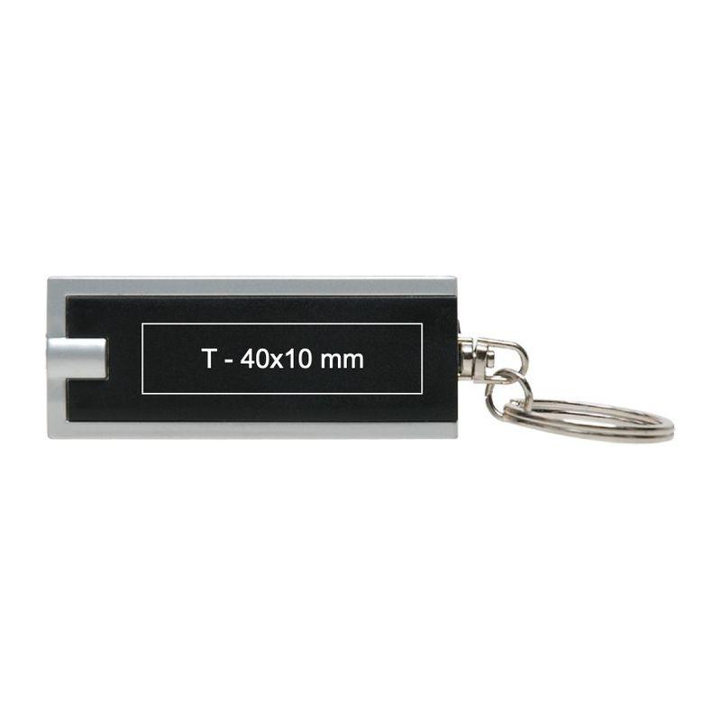 Breloc cu LED Negru