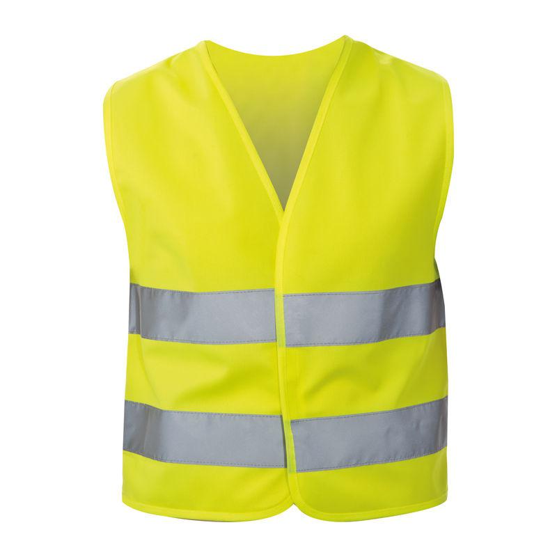 Vestă reflectorizantă pt copii Galben S
