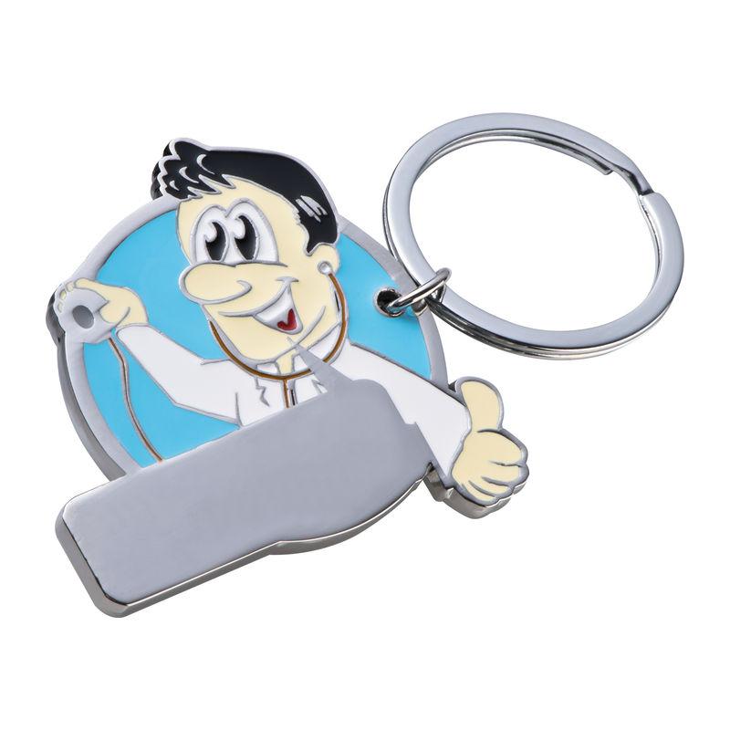 Breloc omuleţ Light Blue