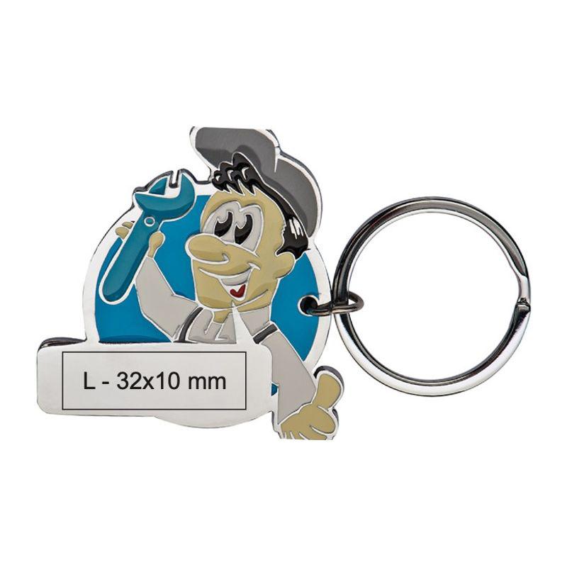 Breloc omuleţ Turquoise