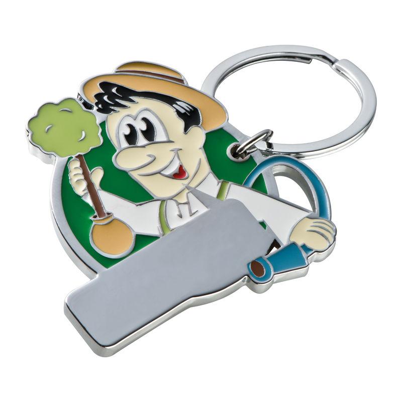 Breloc omuleţ Verde