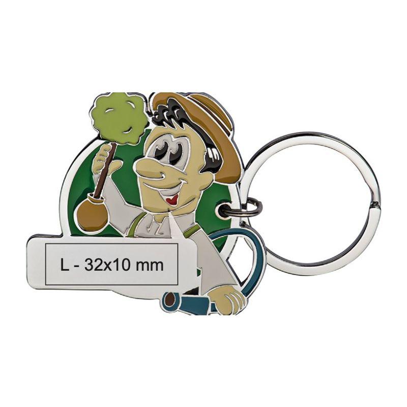 Breloc omuleţ Verde