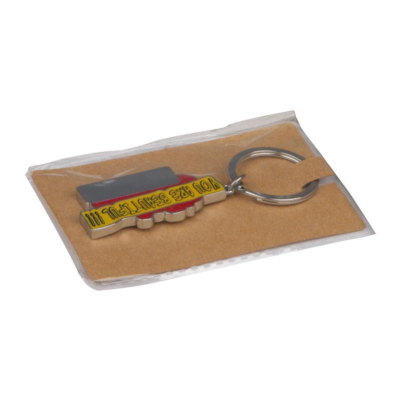 Breloc ”You are beautiful!!!” Roșu