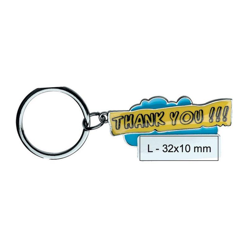 Breloc ”Thank you” Light Blue