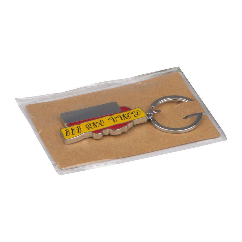 Breloc ”Call me!!!” Roșu